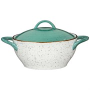 Кастрюля с крышкой bronco "Nature" 11*15,5*21 см 800 мл мятная