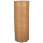 Ваза цилиндр "Velvet caramel" H=40 см D=15 см