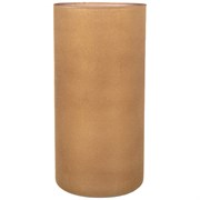 Ваза цилиндр "Velvet caramel" H=30 см D=15 см