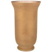 Ваза hurricane "Velvet caramel" H=30 см