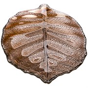 Блюдо "Luster leaf" fume 37 см без упаковки