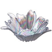 Блюдо глубокое/ваза для фруктов "Beauty" blue-grey 24 см без упаковки