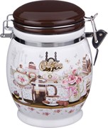 Емкость для сыпучих продуктов "Coffee" H=15 см / 750 мл