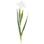 Цветок искусственный "Ирис" H=51 см , белый