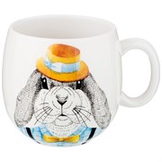 Кружка "Fashion animals" заяц, 530 мл