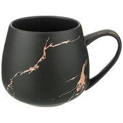 Кружка коллекция "Золотой мрамор" цвет: black 12,5*9,5*8,8 см 400 мл