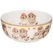 Салатник - тарелка суповая lefard  "Owls party" 15 см