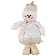 Фигурка золотая коллекция "Снеговик " 22*10*40 см