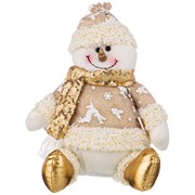 Фигурка золотая коллекция "Снеговик " 24*16*26 см