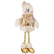 Фигурка золотая коллекция "Снеговик " 16*8*38 см