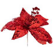 Цветок искусственный "Пуансетия" L=26 см