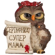 Фигурка "Совята итри" 6*5 см H=6,5 см