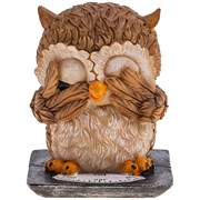 Фигурка "Совята итри" 7*7 см H=8,5 см