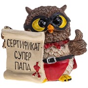 Фигурка "Совята итри" 7,5*5 см H=6,5 см
