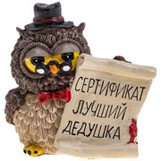 Фигурка "Совята итри" 8*6 см H=8 см