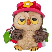 Фигурка "Совята итри" 9,5*8 см H=10 см