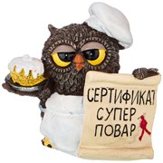 Фигурка "Совята итри" 8*6 см H=8 см