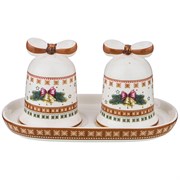 Набор для специй "Christmas collection" 3 пр. 15,5*9,5 см H=8 см