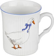 Кружка "Гуси" 350 мл H=9,5 см