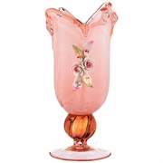 Ваза white crystal "Rosa oksan" H=32 см