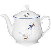 Чайник рококо "Гуси" 1,1л