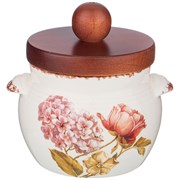 Банка для сыпучих продуктов lcs "Flower garden" 470 мл 10,5 см  H=13 см без упаковки