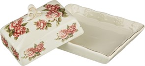 Маслёнка lefard "Корейская роза" 15*13*9 см
