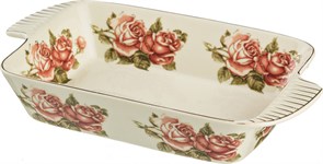 Блюдо для слоенных салатов lefard "Корейская роза" 25*15*5 см