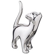 Статуэтка "Кошечка серебряная коллекция " 14*9 см H=23 см