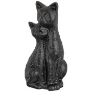 Статуэтка "Кошечки черно-белая  коллекция" 12*9*23 см