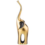 Статуэтка слон коллекция "Black and gold" 17,5*10,5*60 см