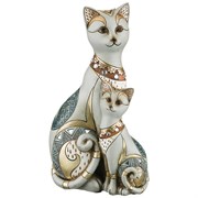 Фигурка "Кошки" 15,5*9,5*28 см коллекция "чарруа"