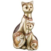 Фигурка "Кошки" 15,5*9,5*28 см коллекция "чарруа"