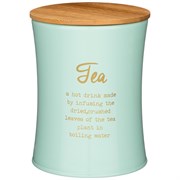 Емкость для сыпучих продуктов agness "Meadow"  "чай" D=11 см H=14 см