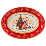 Салатник овальный "Christmas collection" 18х13х5 см