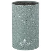 Подставка для ножей agness универсальная,11*18 см