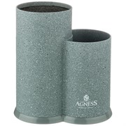 Подставка для ножей agness универсальная,20*12*22 см