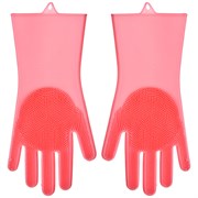 Силиконовые перчатки для мытья посуды 35*15 см