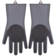 Силиконовые перчатки для мытья посуды 35*15 см