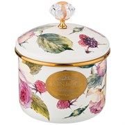 Банка для сыпучих продуктов agness, серия винтаж, 12 х 9 см / 1,0л