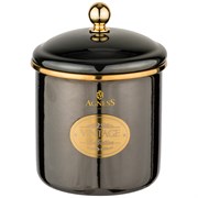 Банка для сыпучих продуктов agness, эмалированная, серия тюдор12 х 12 см / 1,2л