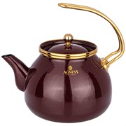 Чайник agness эмалированный, серия тюдор 3,0л
