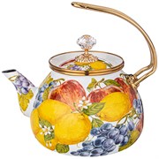 Чайник эмалированный agness, серия фландрия  3,0л
