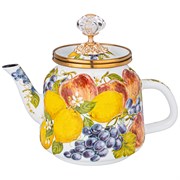 Чайник эмалированный agness,серия фландрия  1,0л