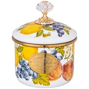 Банка для сыпучих продуктов agness, серия фландрия 12 х 9 см / 1,0л