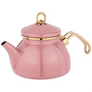 Чайник agness эмалированный, серия deluxe, 1,1л, подходит для индукции