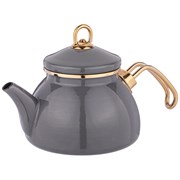 Чайник agness эмалированный, серия deluxe, 1,1л, подходит для индукции