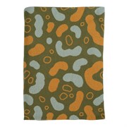 Плед вязаный с авторским принтом animal spots из коллекции wild, 130х180 см