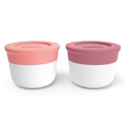 Соусницы с крышкой mb temple малые 2 шт. pink flamingo + blush