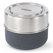 Ланч-бокс black+blum, glass lunch pot, 600 мл, серый